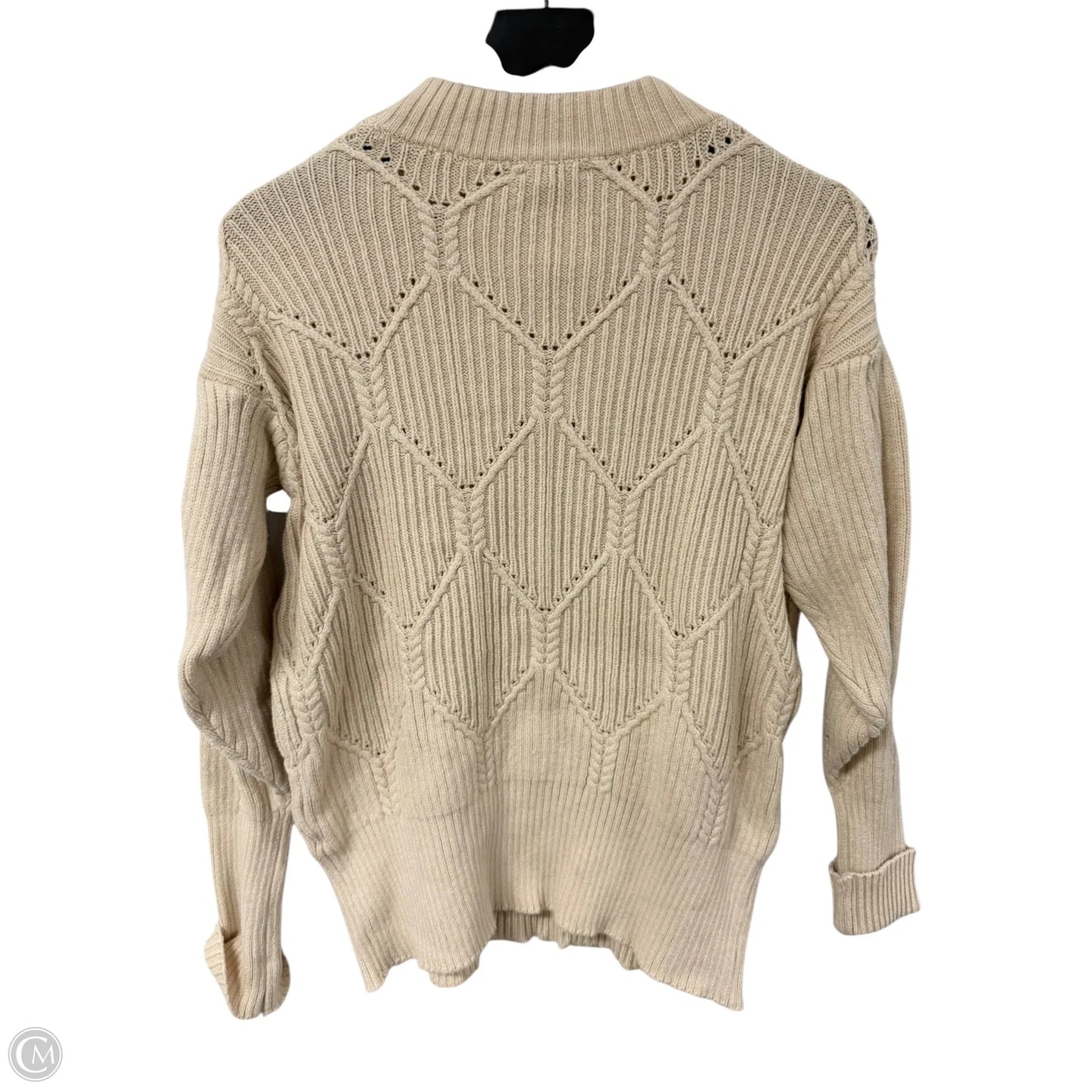 Sweater By Polygram In Cream, Size: S