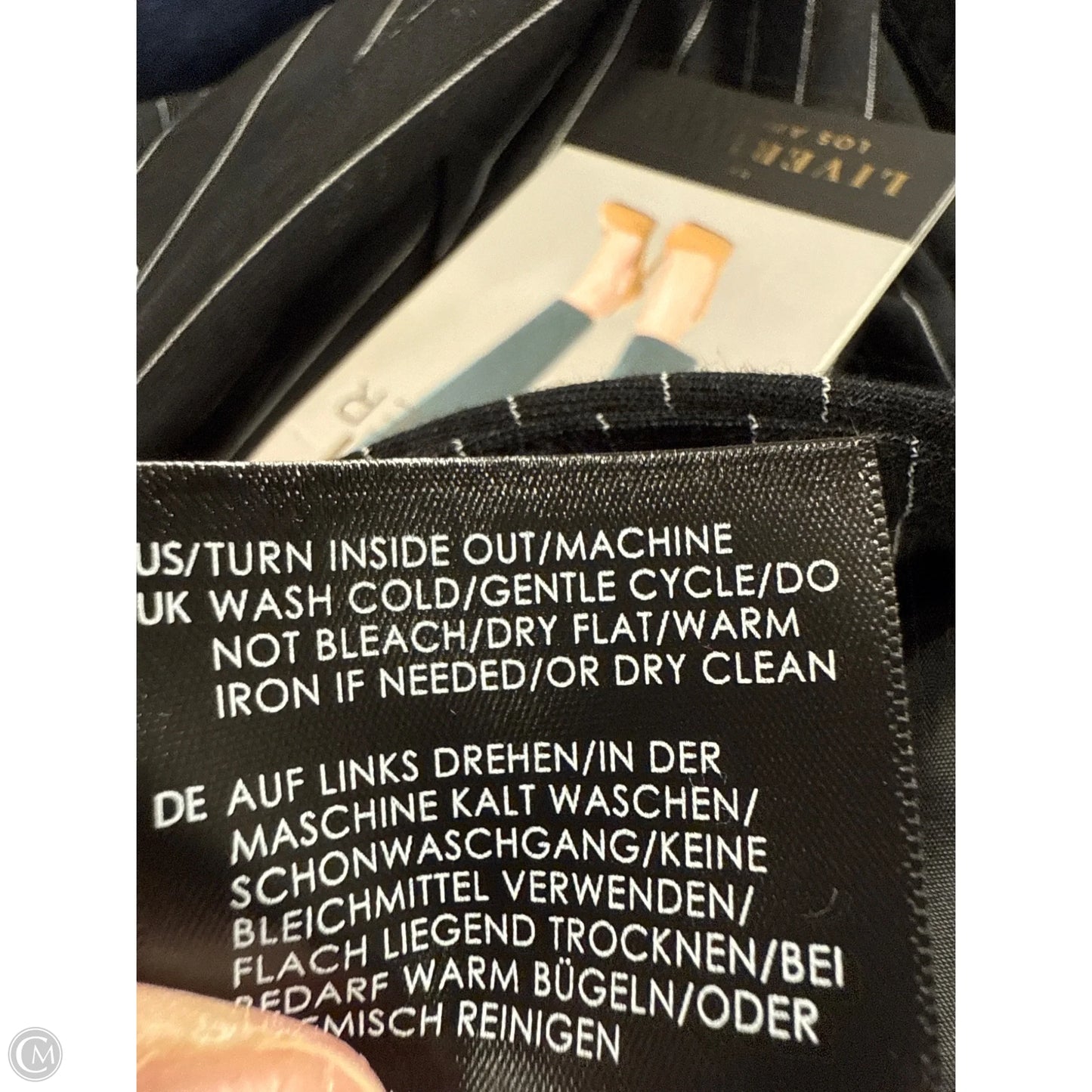 Pants Dress By Liverpool In Black, Size: 16