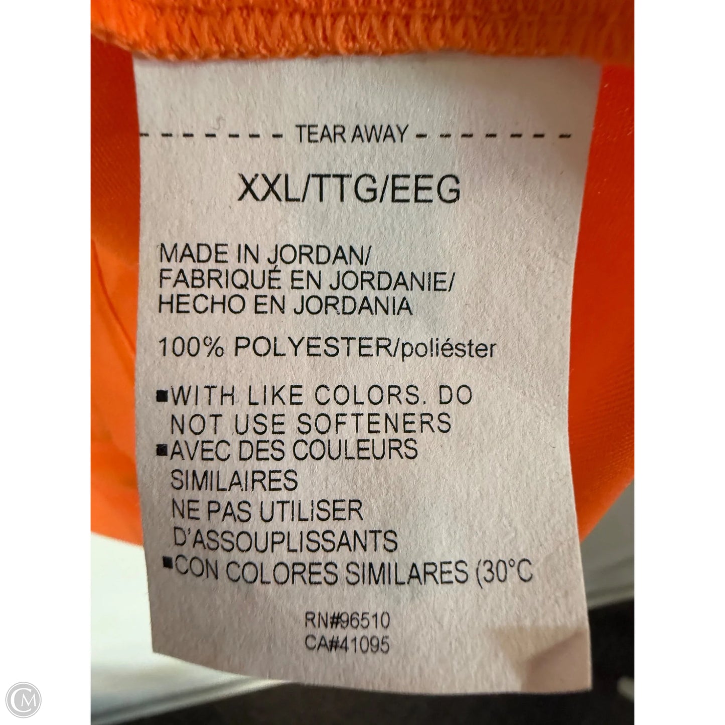 Athletic Top Short Sleeve By Under Armour In Orange, Size: Xxl