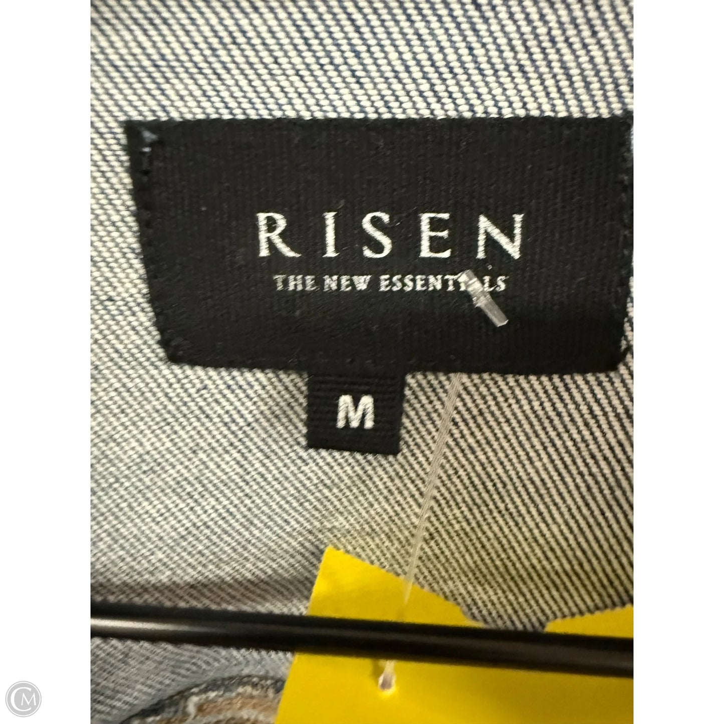 Jacket Denim By Risen In Blue Denim, Size: M