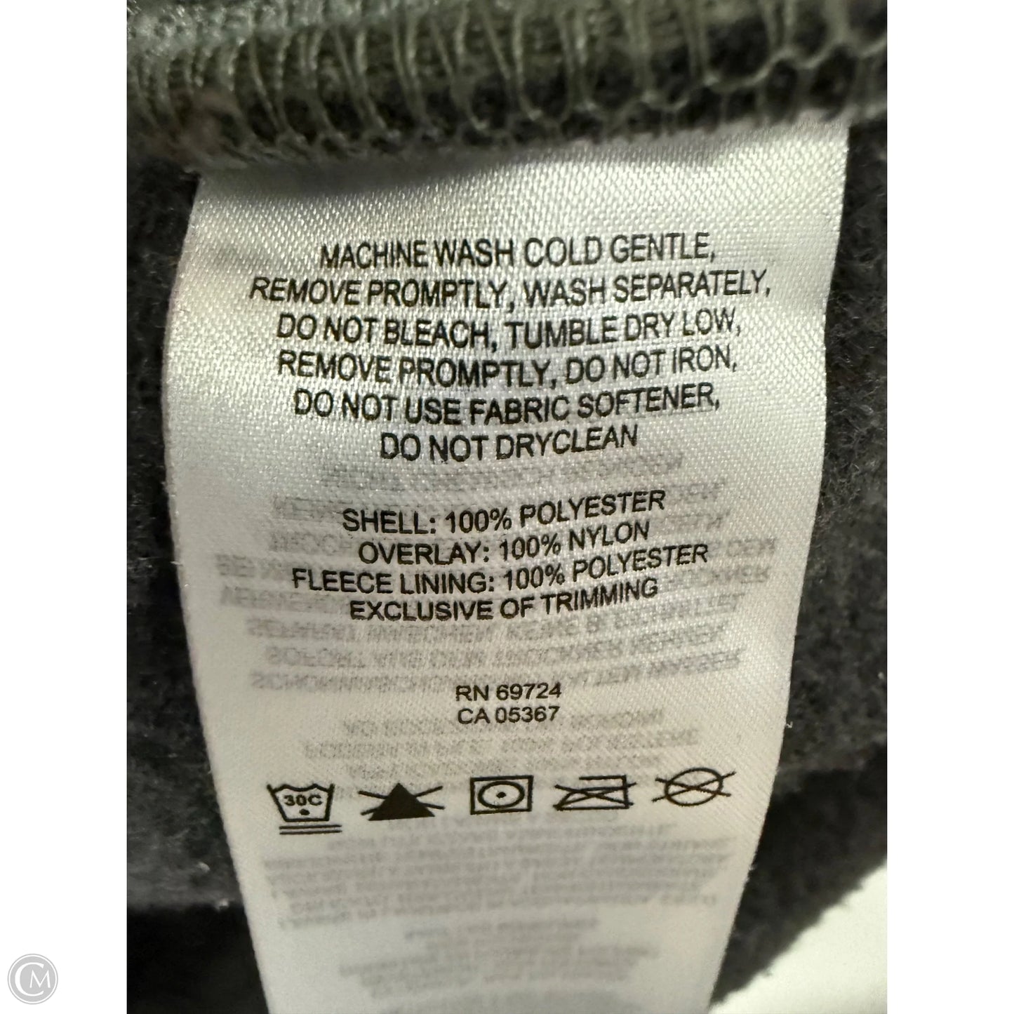 Vest Fleece By Columbia In Black, Size: L