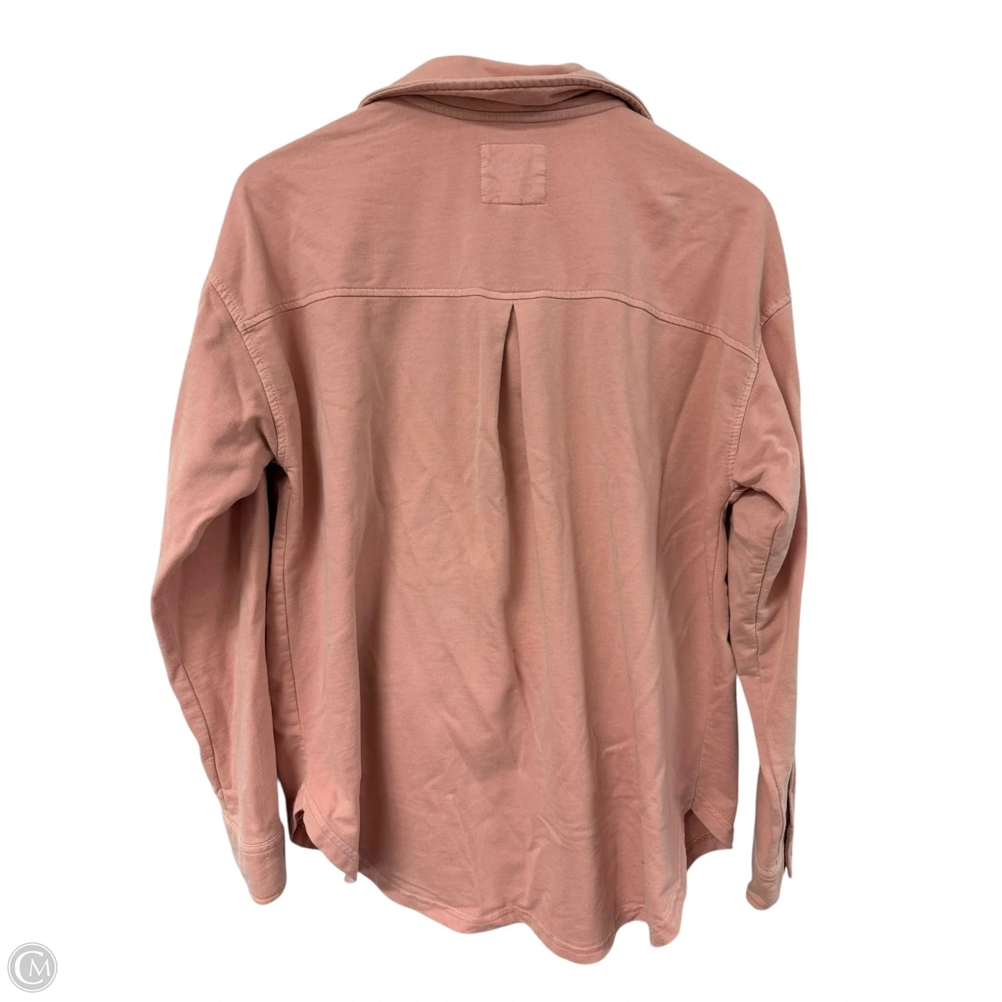 Jacket Shirt By Thread And Supply In Pink, Size: M