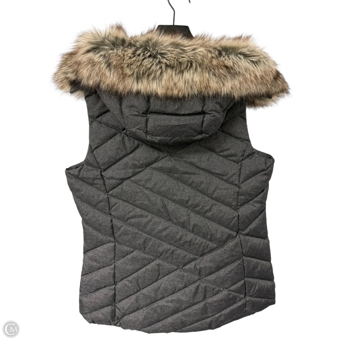 Vest Puffer & Quilted By Eddie Bauer In Grey, Size: Sp