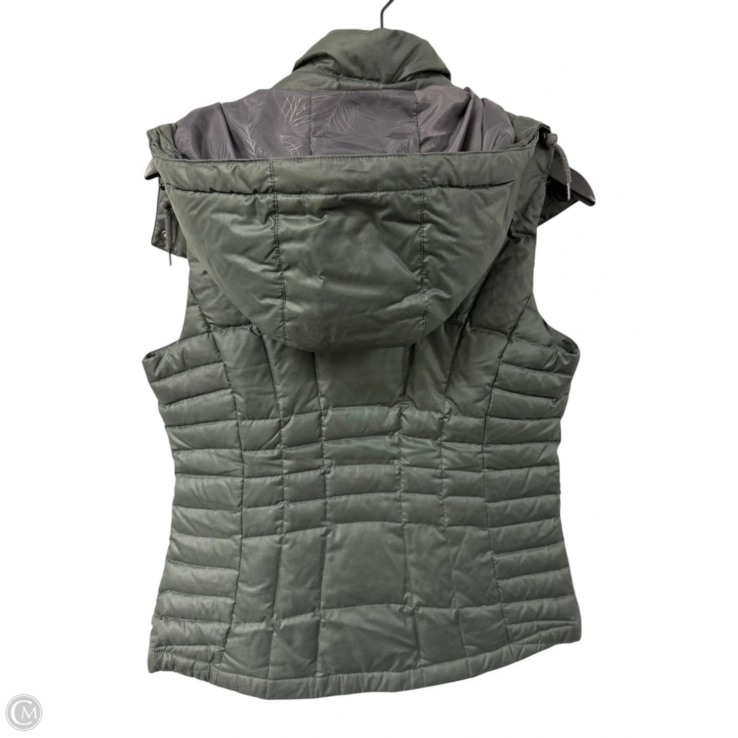 Vest Puffer & Quilted By Eddie Bauer In Grey, Size: S