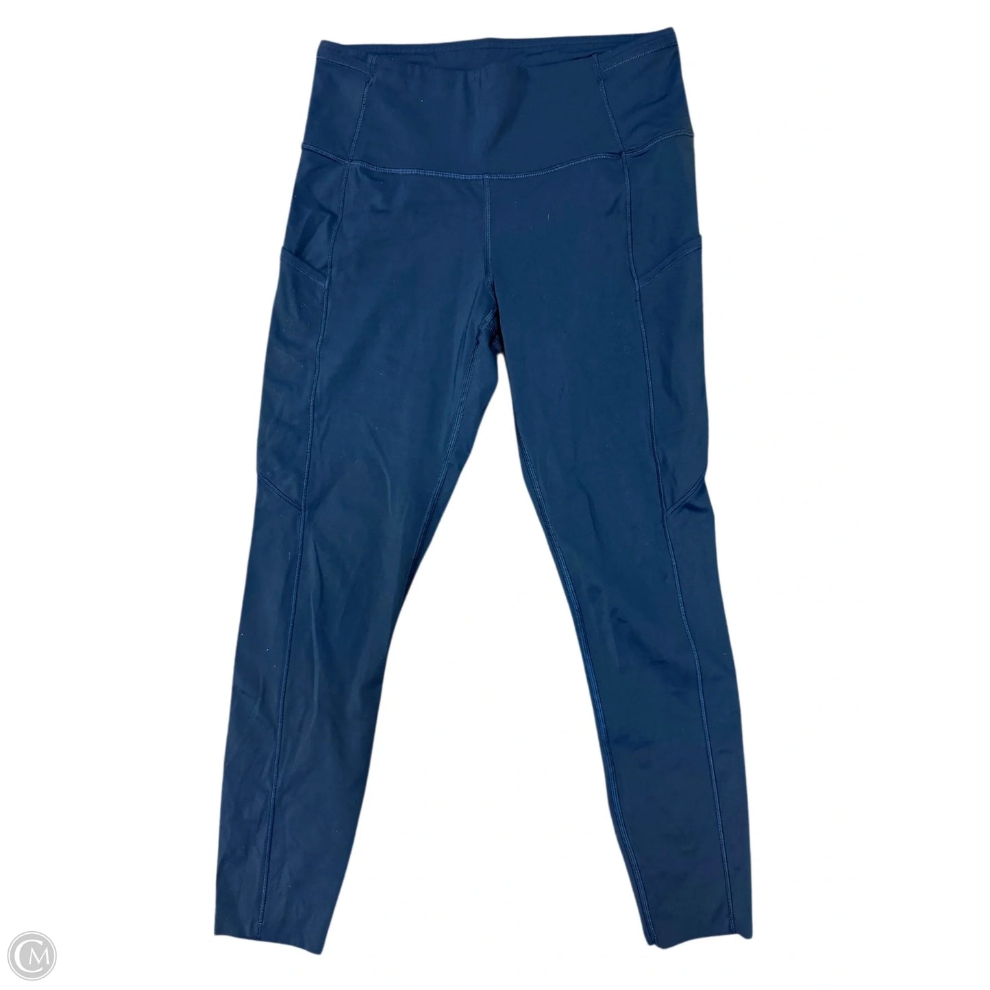 Athletic Leggings By Lululemon In Navy, Size: 8