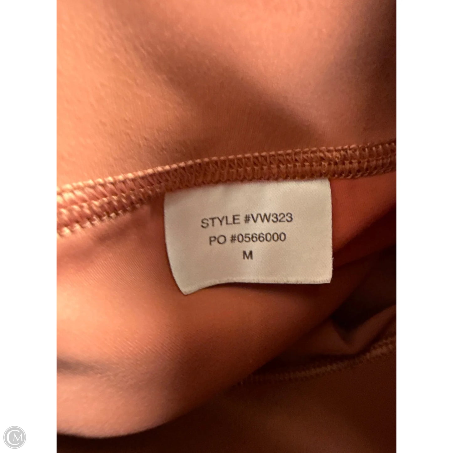 Athletic Leggings By Vuori In Orange, Size: M