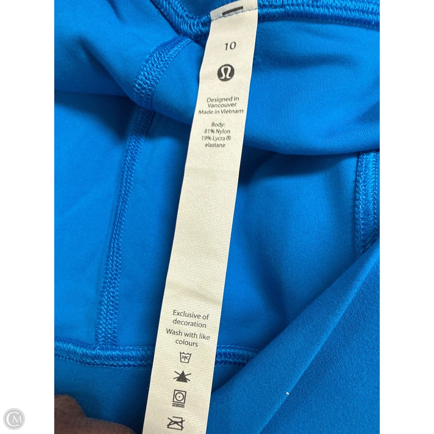 Athletic Pants By Lululemon In Blue, Size: 10