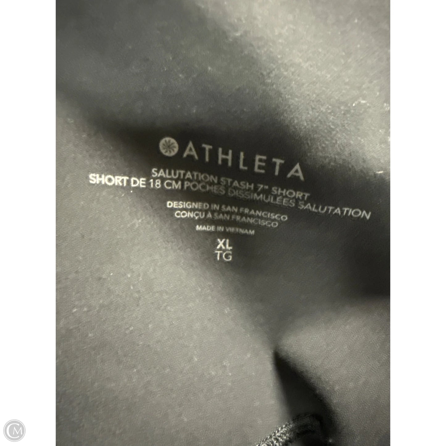 Athletic Shorts By Athleta In Black, Size: Xl