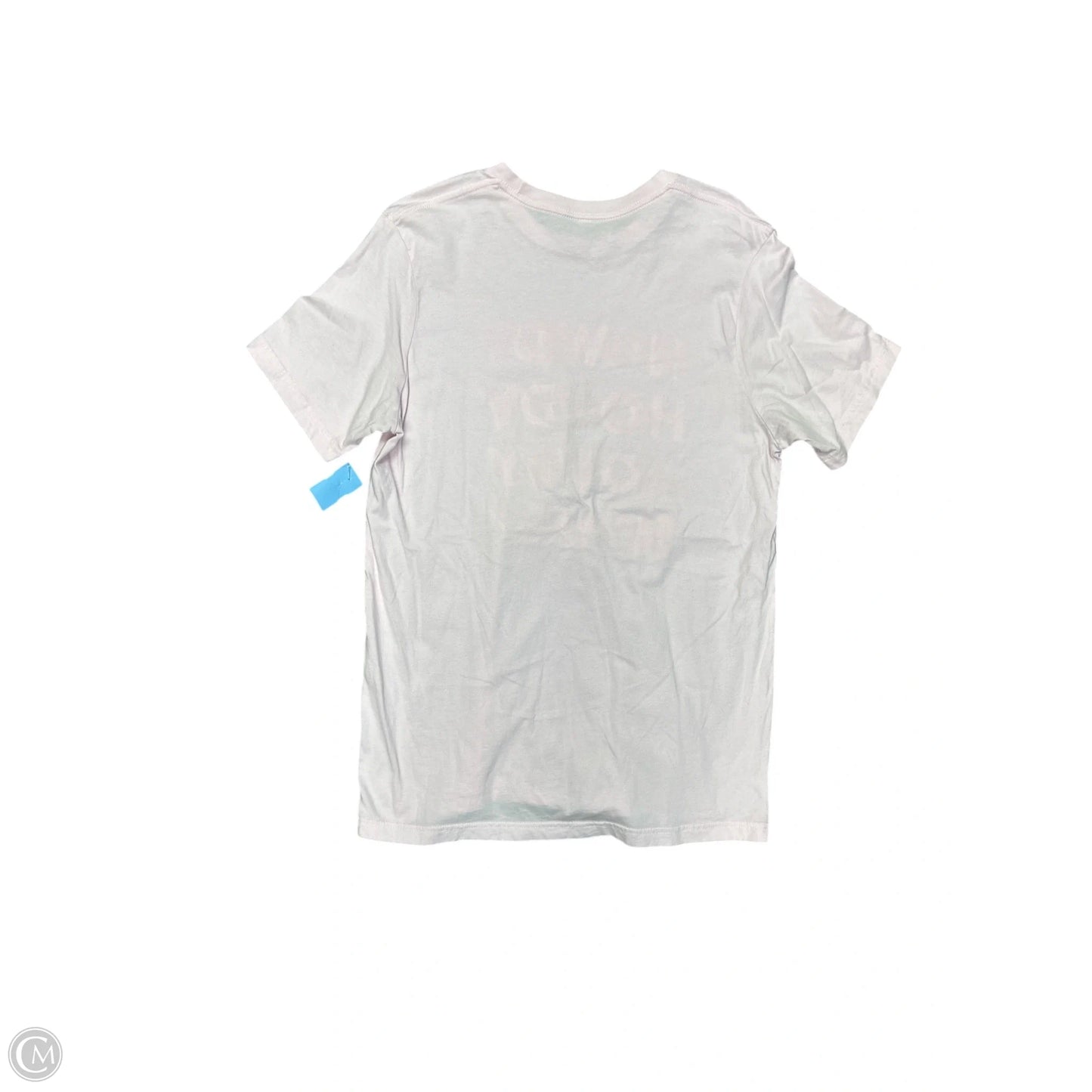 Top Short Sleeve Basic By Cme In Pink, Size: M