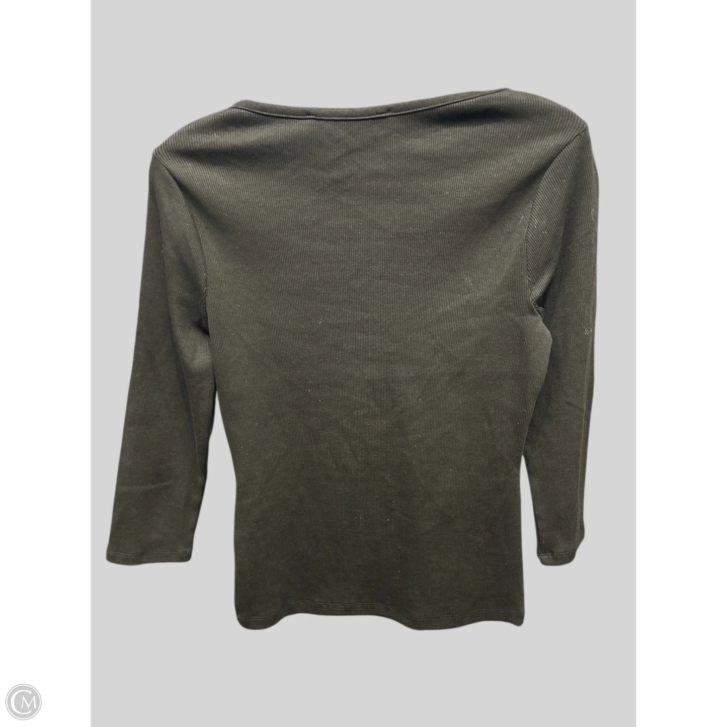 Top Long Sleeve By White House Black Market In Black, Size: Xs