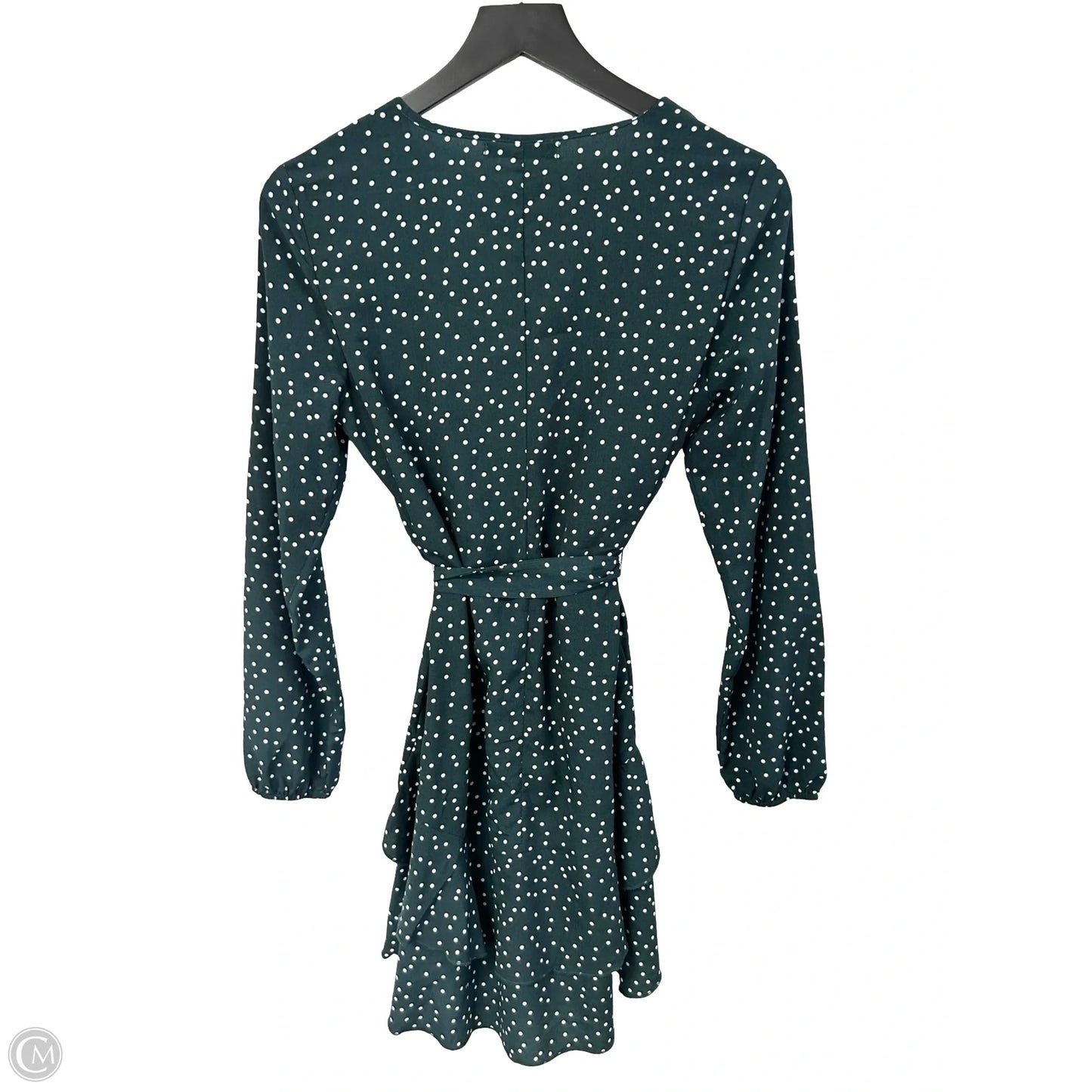 Dress Casual Short By Cmf In Green & White, Size: S