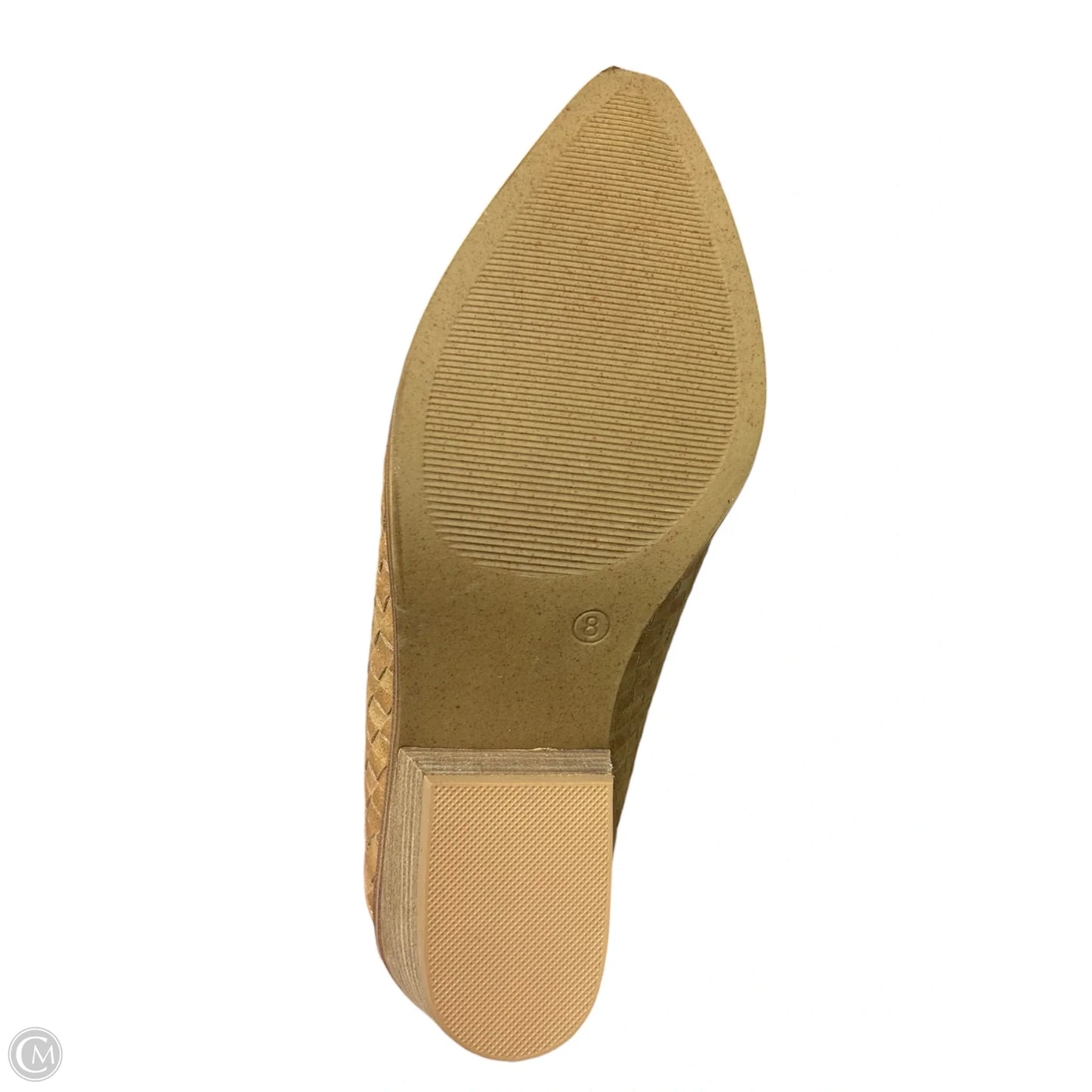 Shoes Heels Block By Corkys In Tan, Size: 8