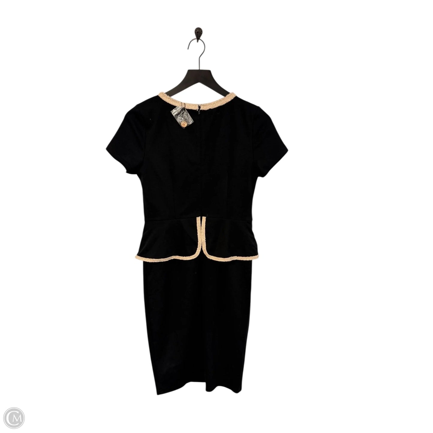 Dress Work By Cme In Black & Tan, Size: S