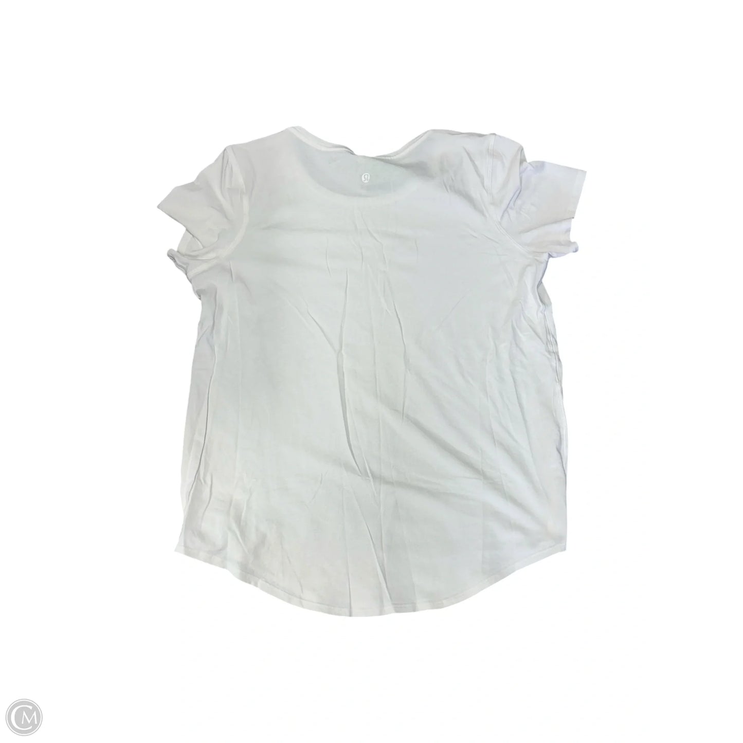 Top Short Sleeve Basic By Lululemon In White, Size: 10