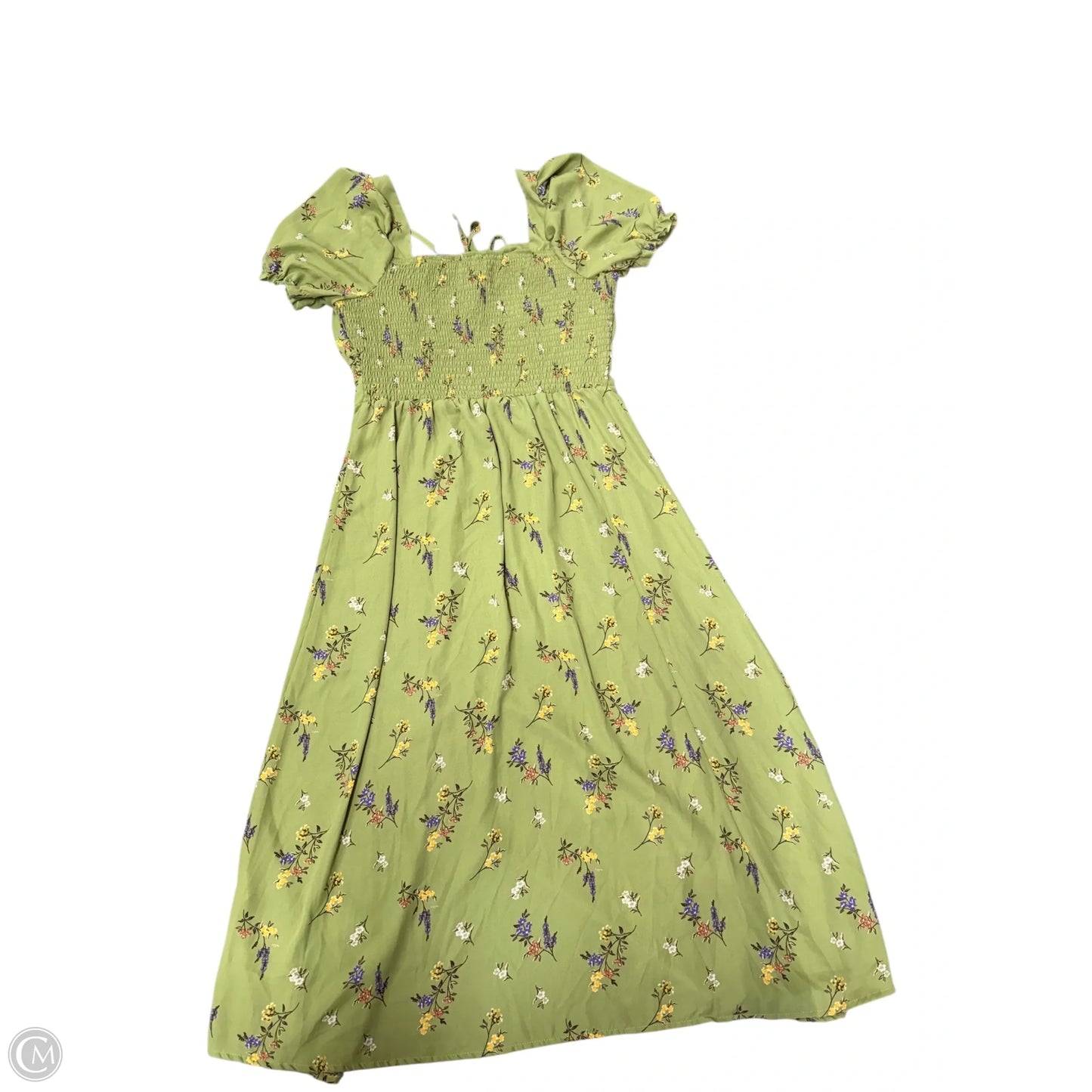 Dress Casual Midi By Clothes Mentor In Green, Size: Xl
