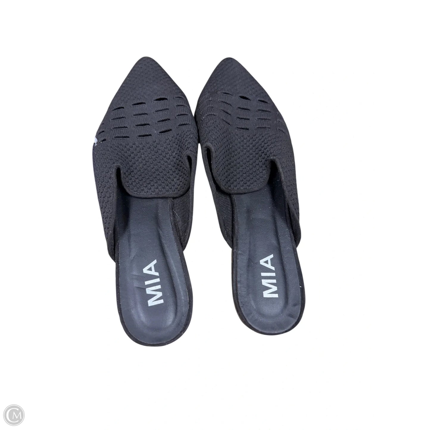 Shoes Flats By Mia In Black, Size: 9