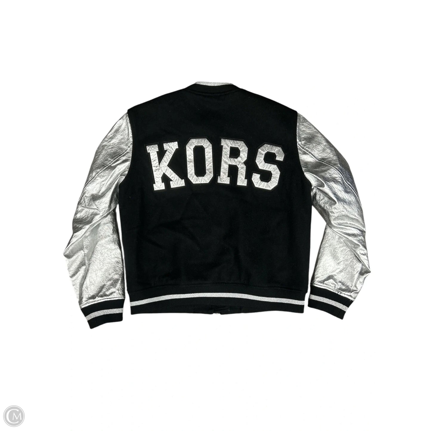 Coat Other By Michael By Michael Kors In Black & Silver, Size: S