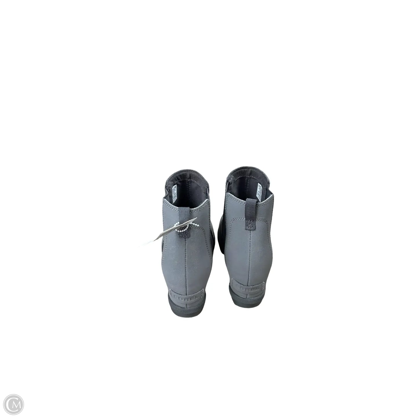 Boots Ankle Heels By Sorel In Grey, Size: 5