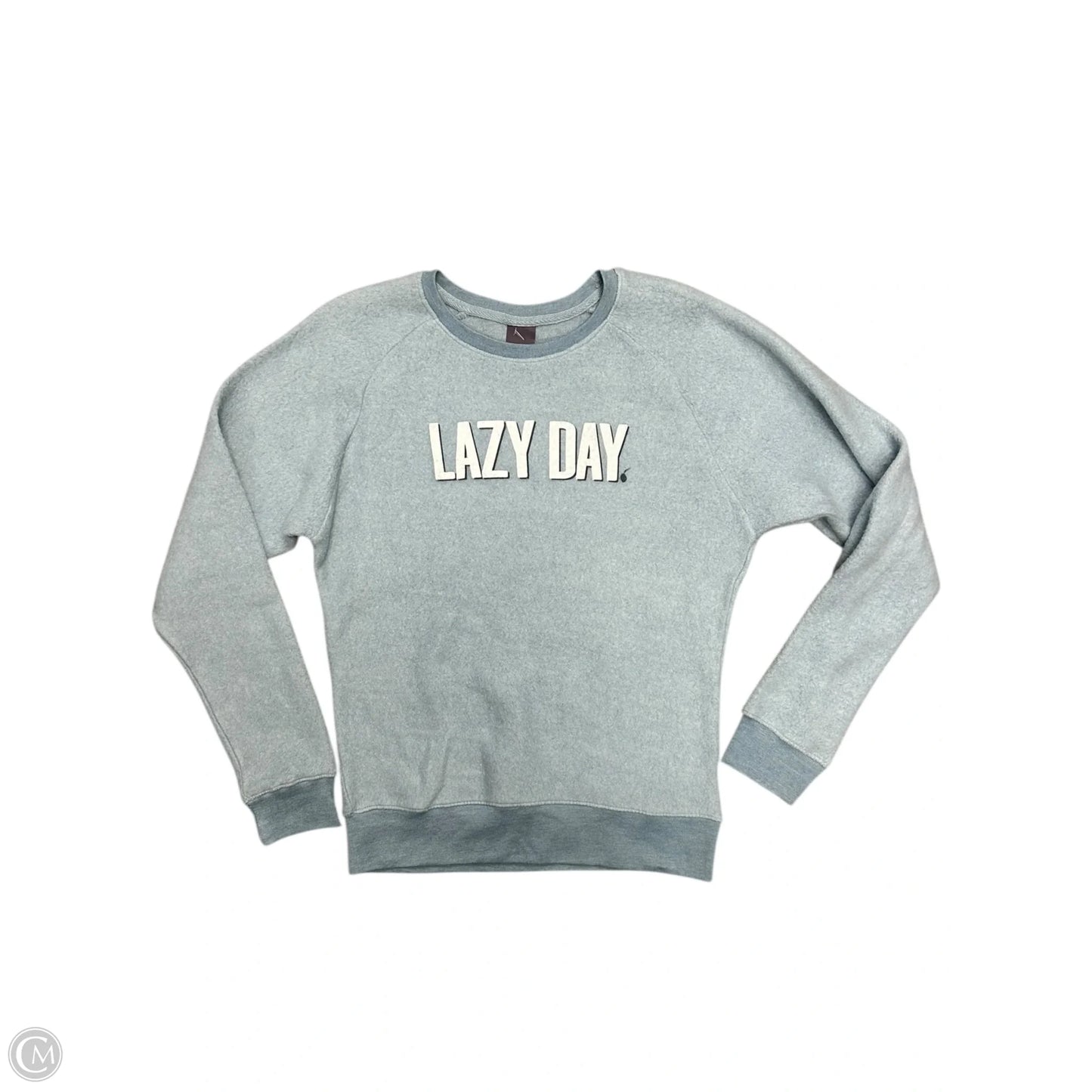 Sweatshirt Crewneck By Clothes Mentor In Blue, Size: S