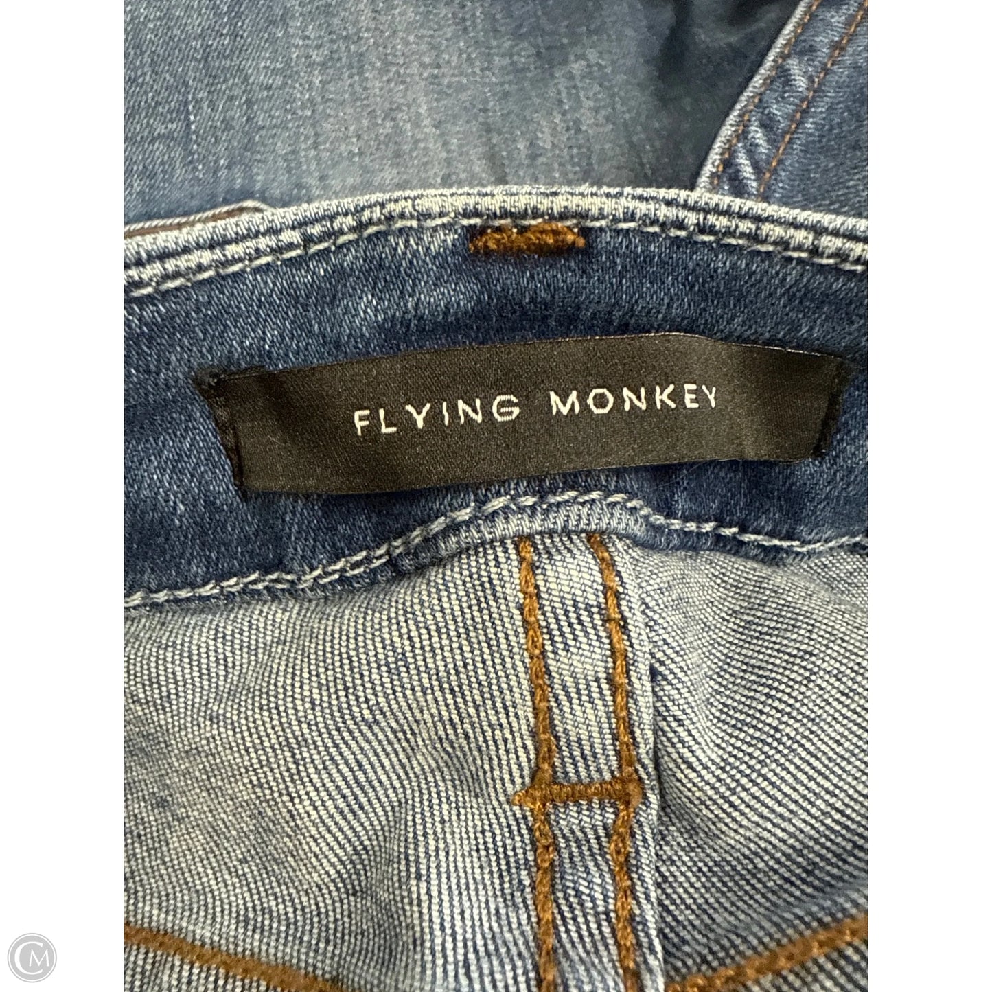Jeans Skinny By Flying Monkey In Blue Denim, Size: 2