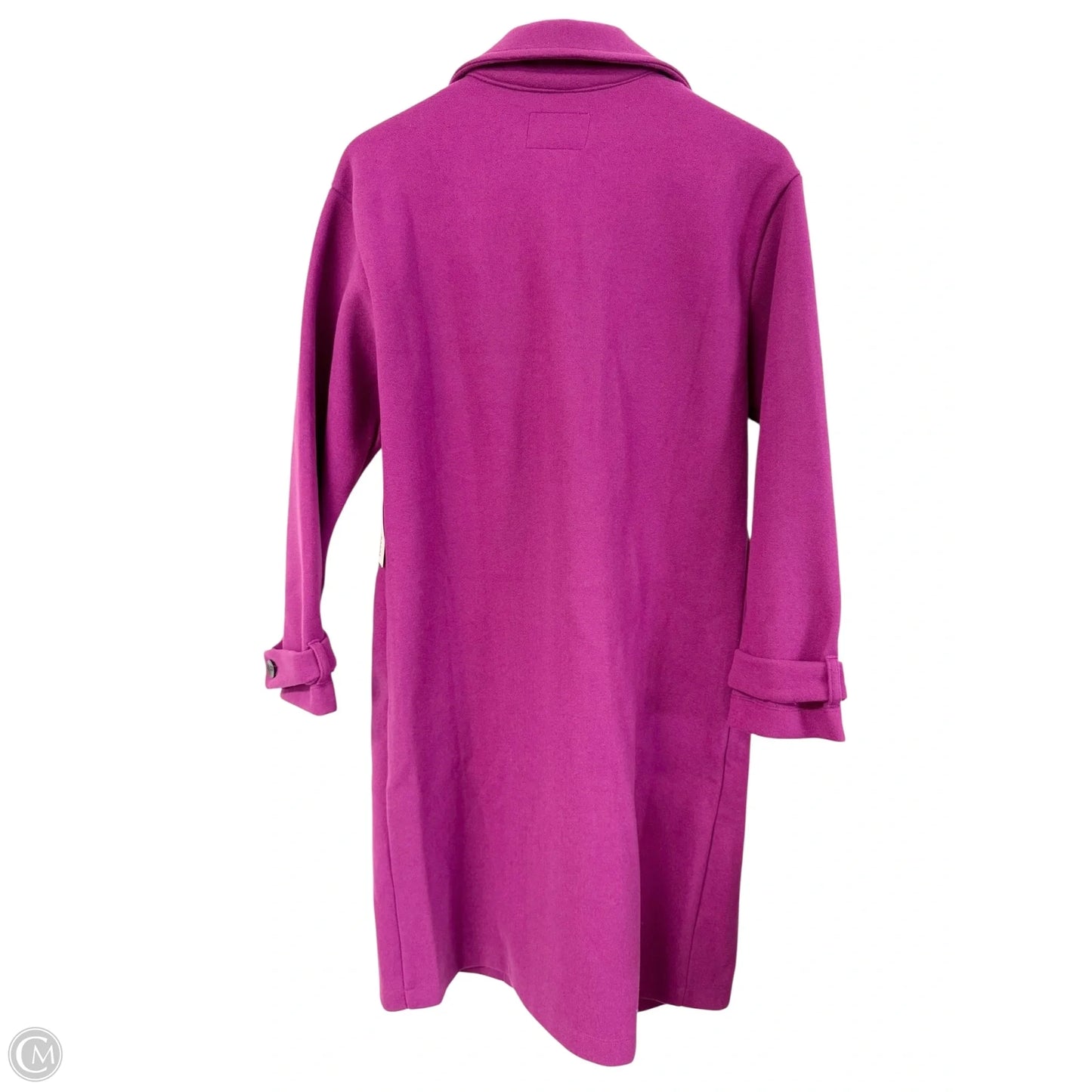 Coat Trench Coat By Haute Monde In Purple, Size: M