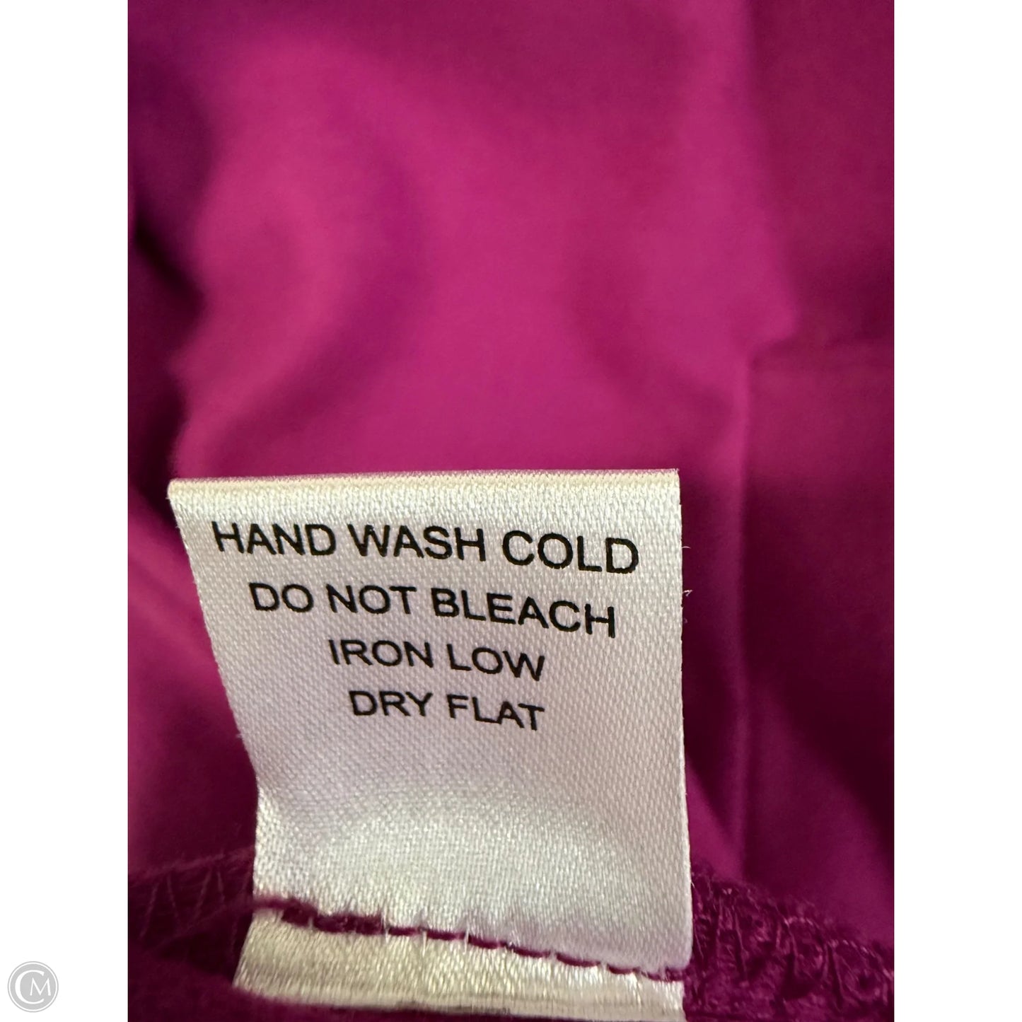 Coat Trench Coat By Haute Monde In Purple, Size: M