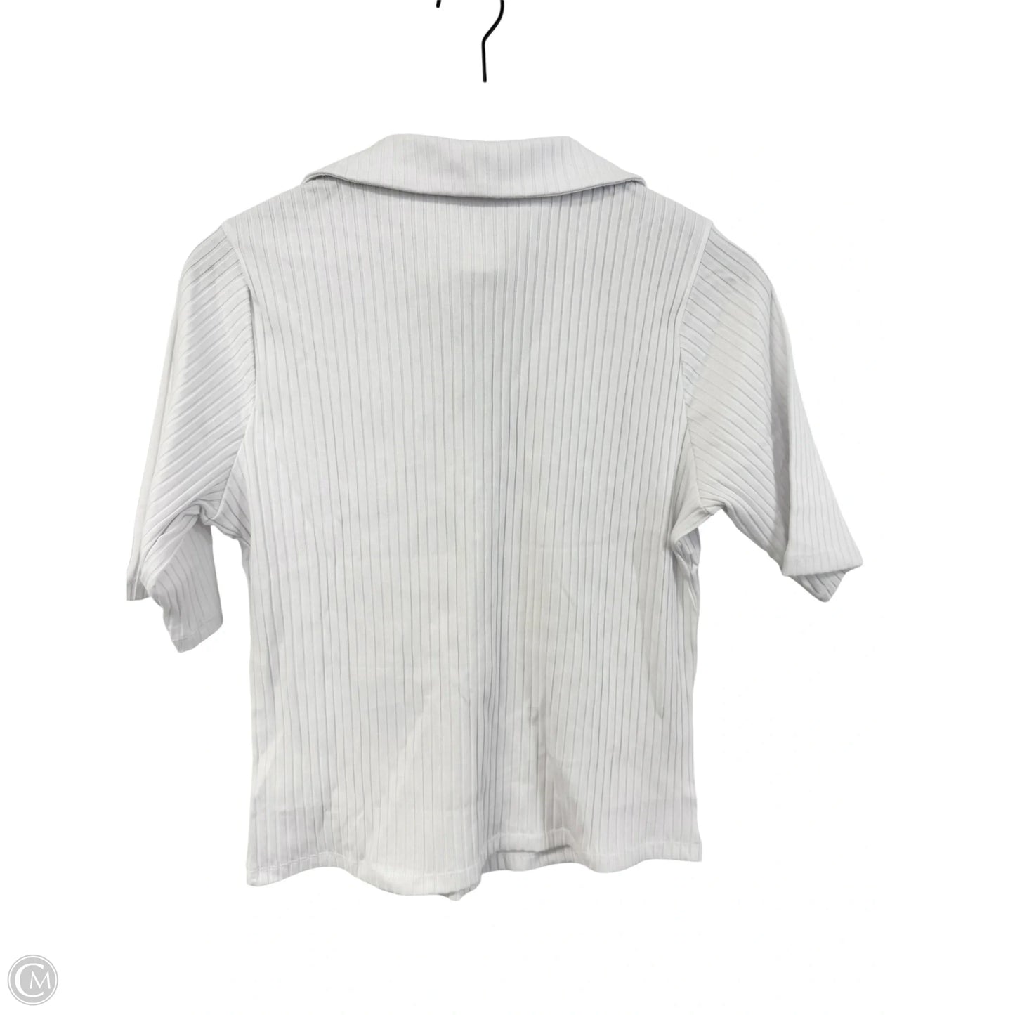 Top 3/4 Sleeve Basic By Old Navy In White, Size: L