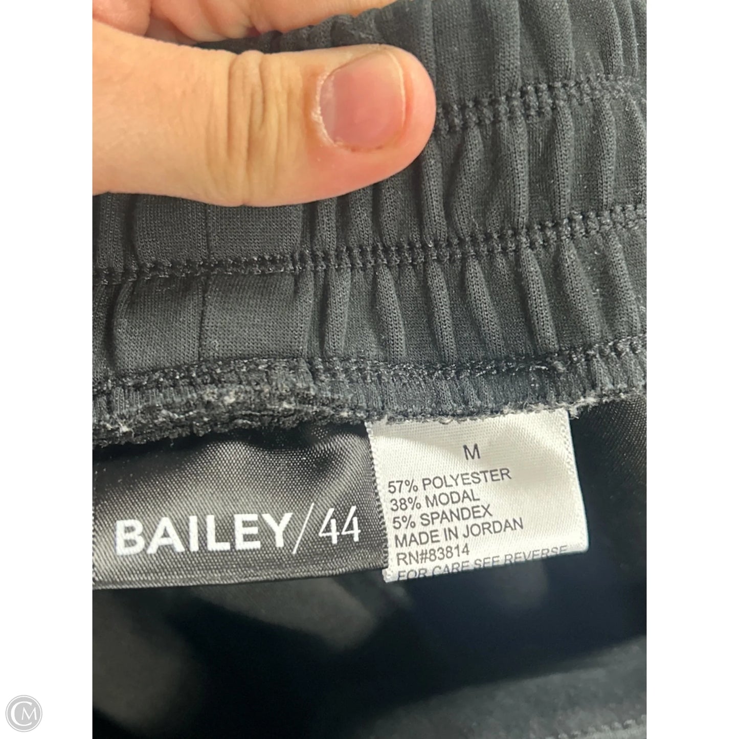 Pants Lounge By Bailey 44 In Black, Size: M
