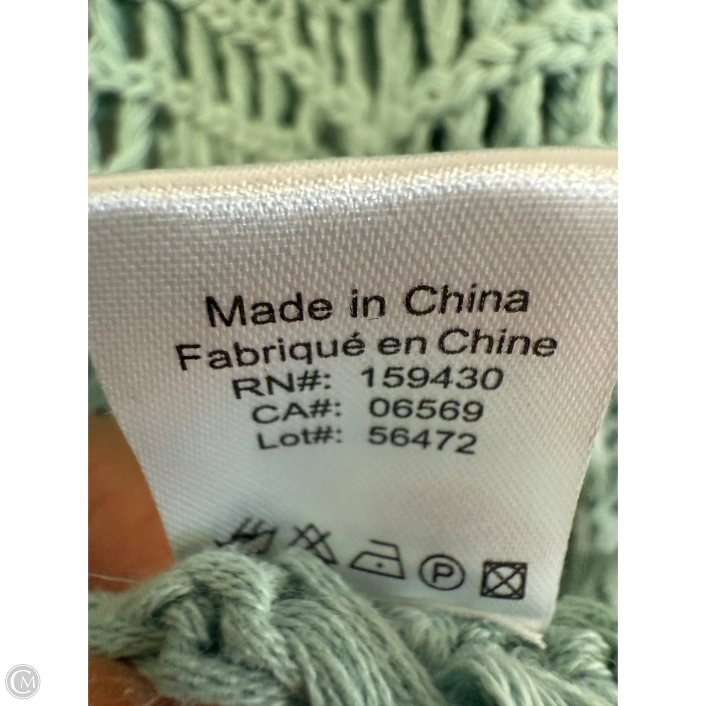 Sweater By Elan In Blue, Size: S