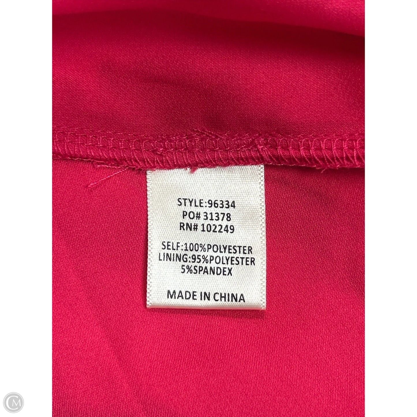 Dress Party Long By Skies Are Blue In Pink, Size: L