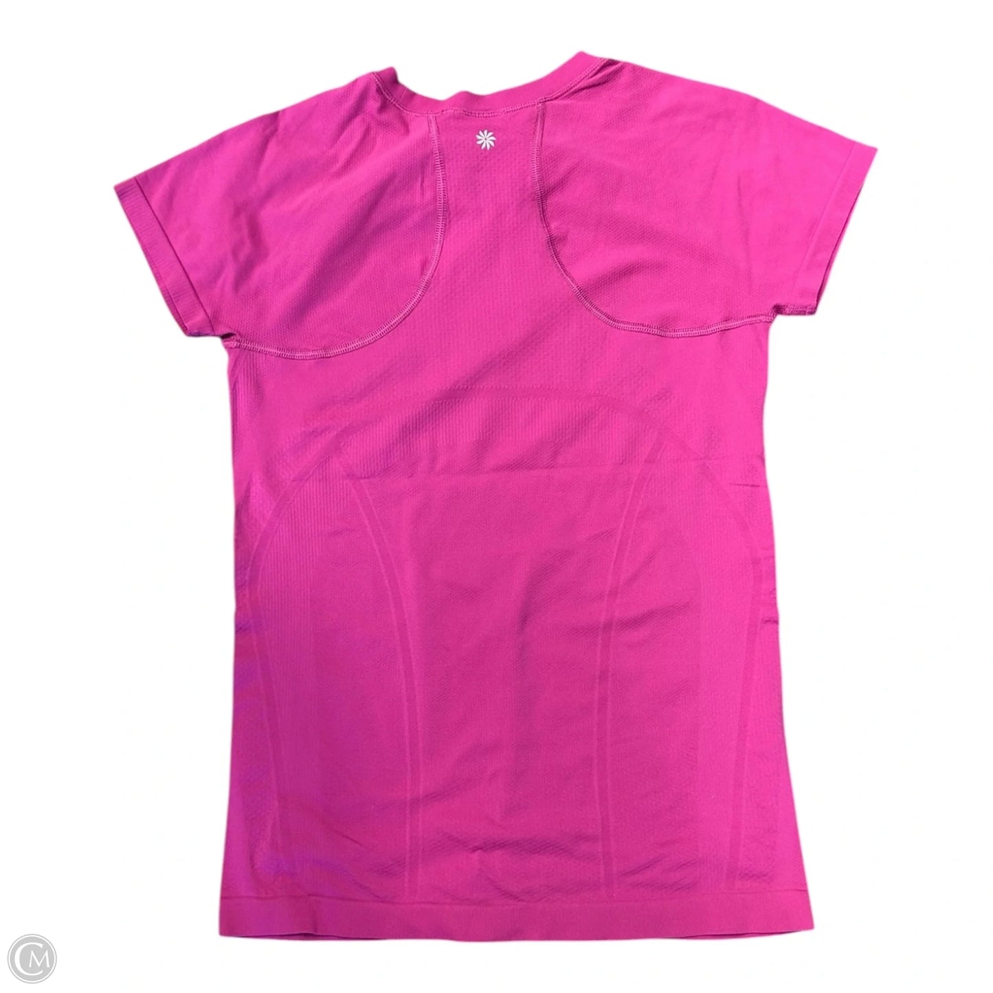 Athletic Top Short Sleeve By Athleta In Pink, Size: S