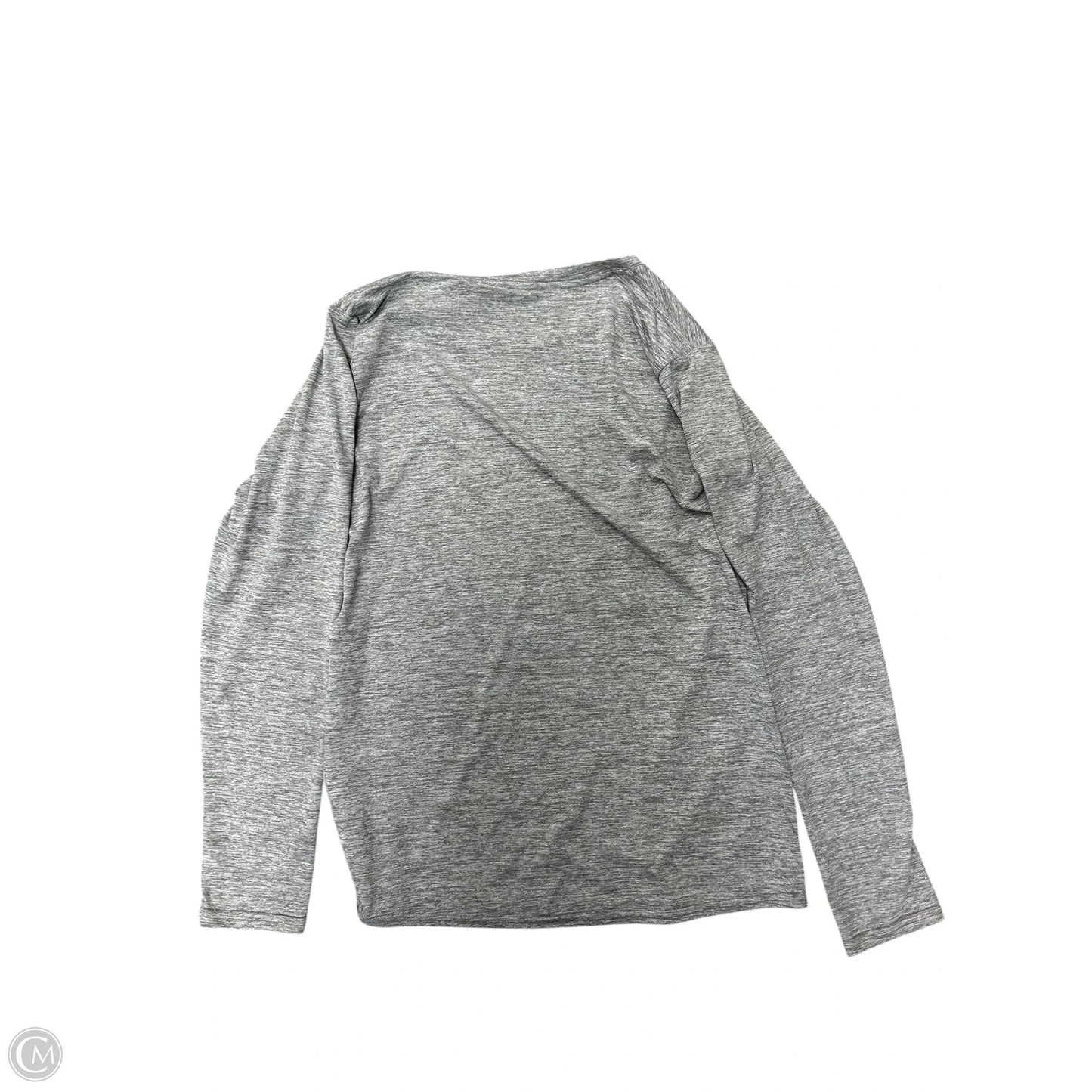 Athletic Top Long Sleeve Crewneck By Patagonia In Grey, Size: S