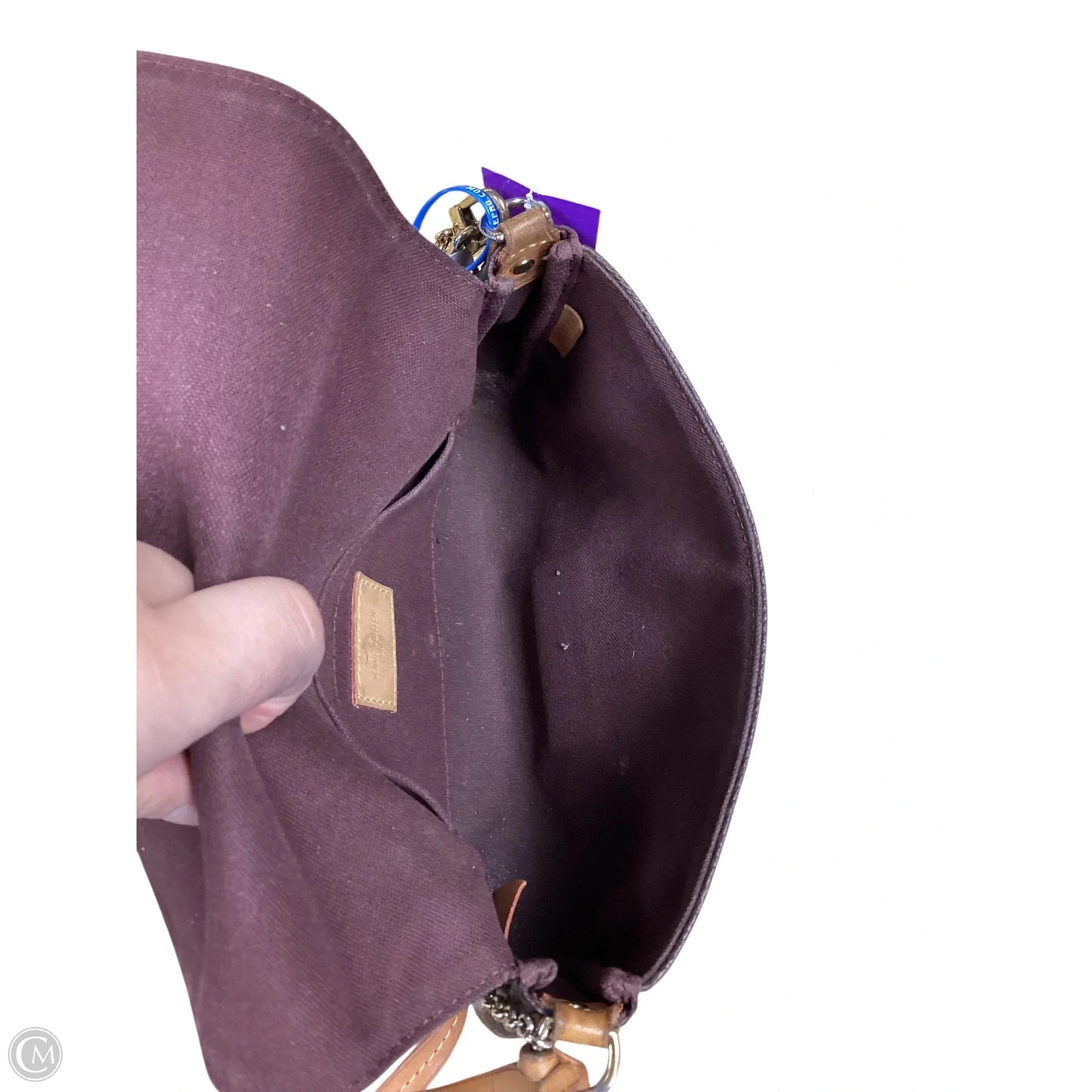 Crossbody Luxury Designer By Louis Vuitton, Size: Small