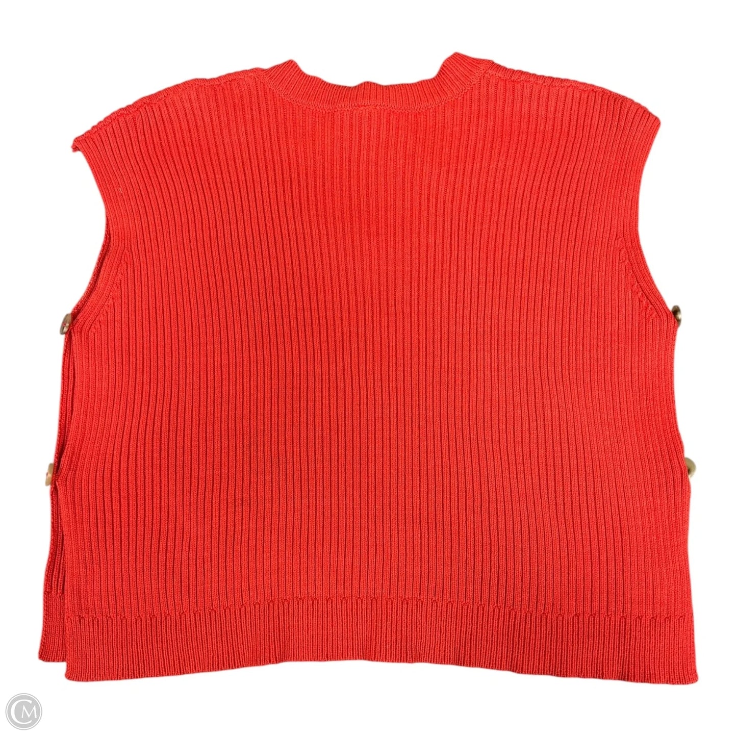 Vest Sweater By Wishlist In Red, Size: S