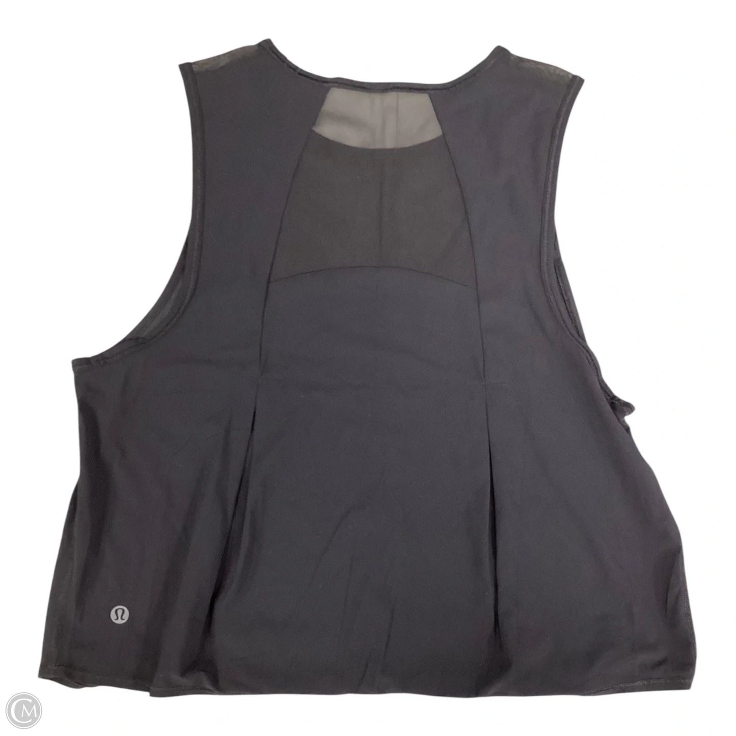 Athletic Tank Top By Lululemon In Black, Size: 6