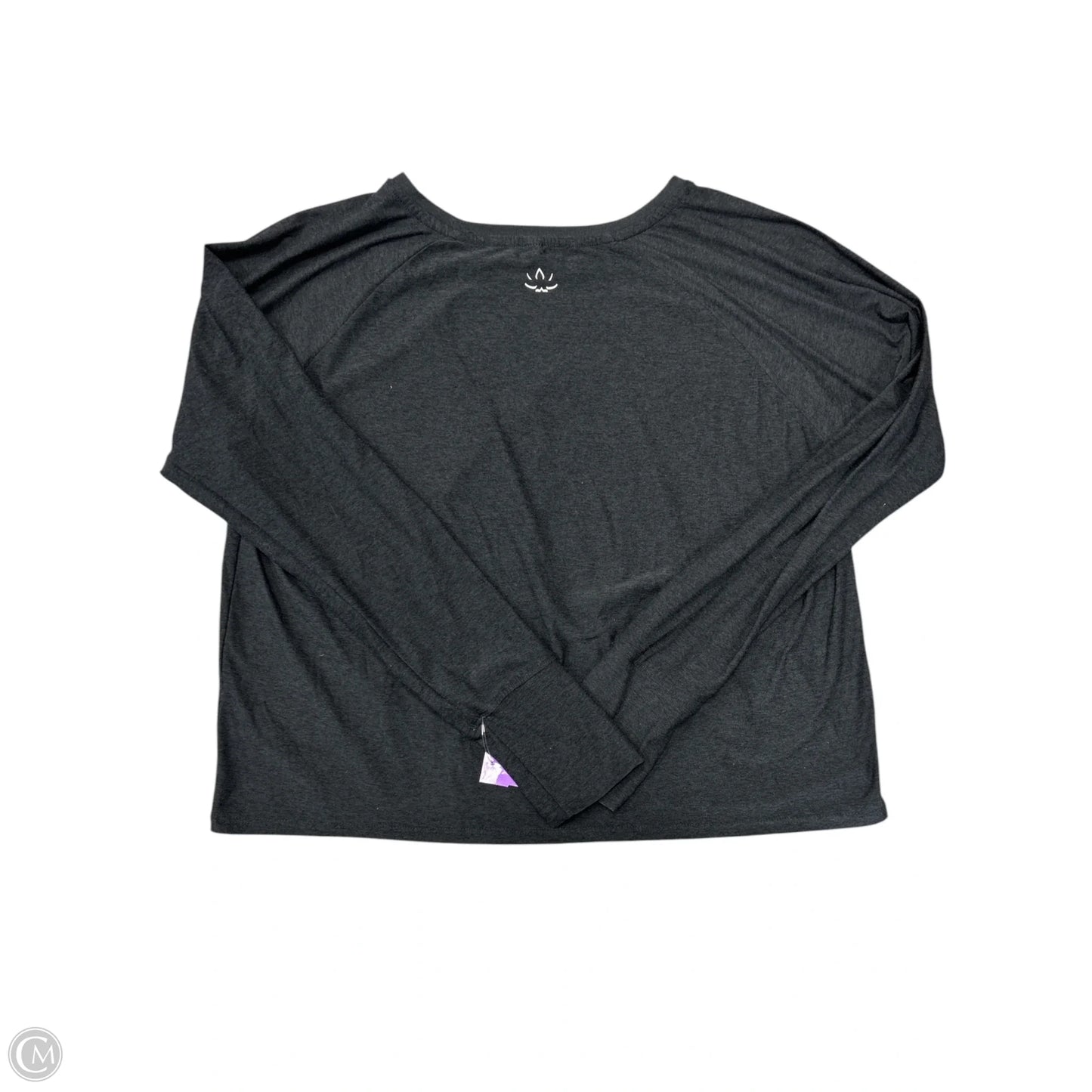 Athletic Top Long Sleeve Crewneck By Beyond Yoga In Black, Size: S