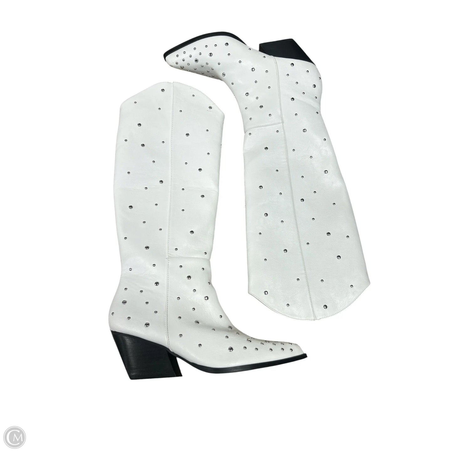 Boots Western By Cmc In White, Size: 7
