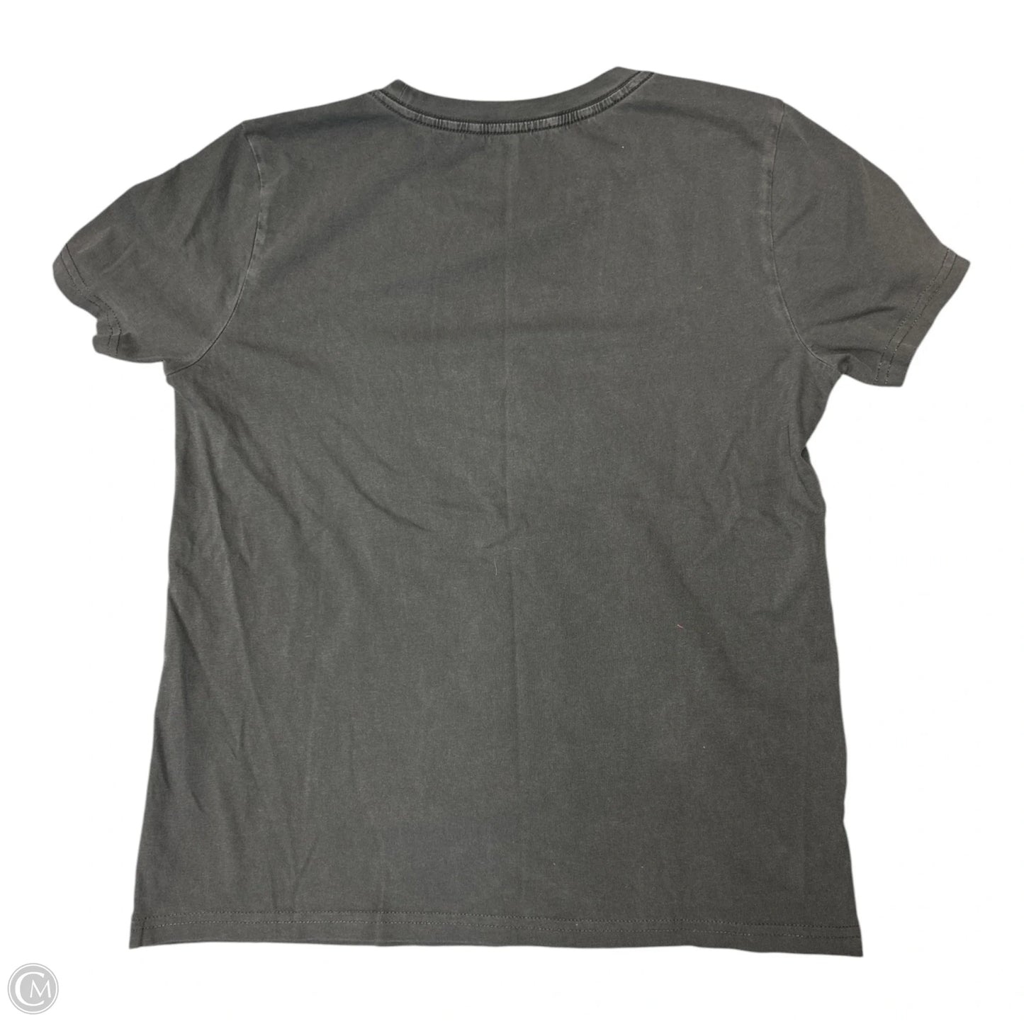 Top Short Sleeve By Lucky Brand In Grey, Size: S