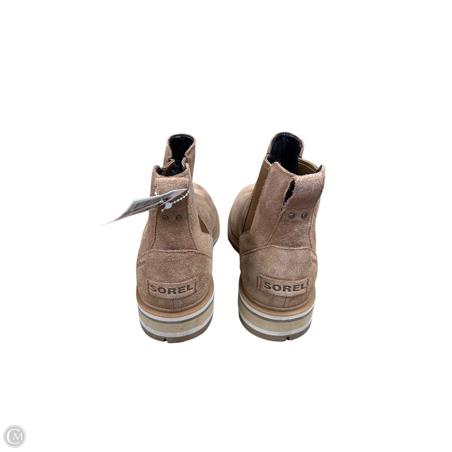 Boots Ankle Flats By Sorel In Brown, Size: 9.5