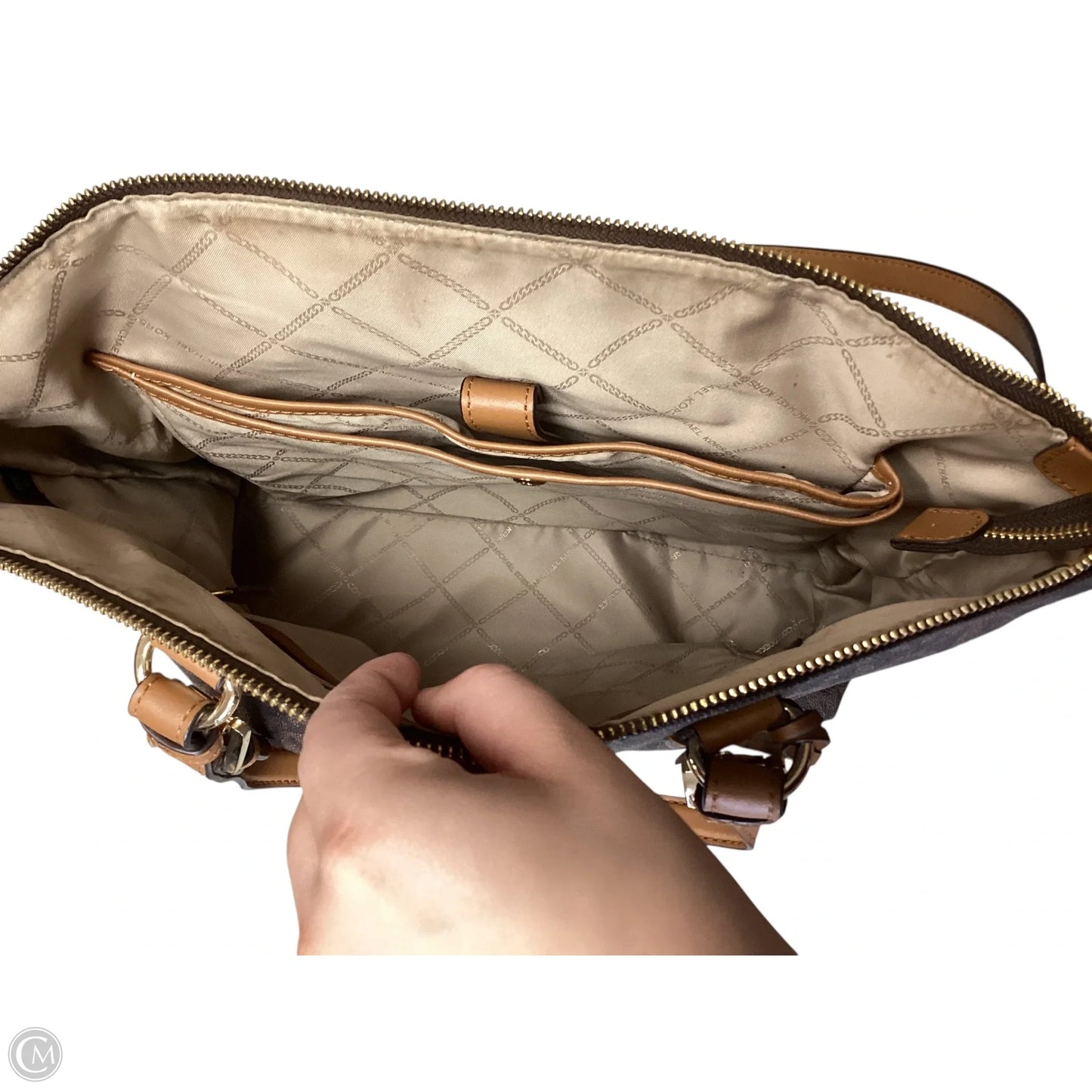Handbag Designer By Michael Kors, Size: Large