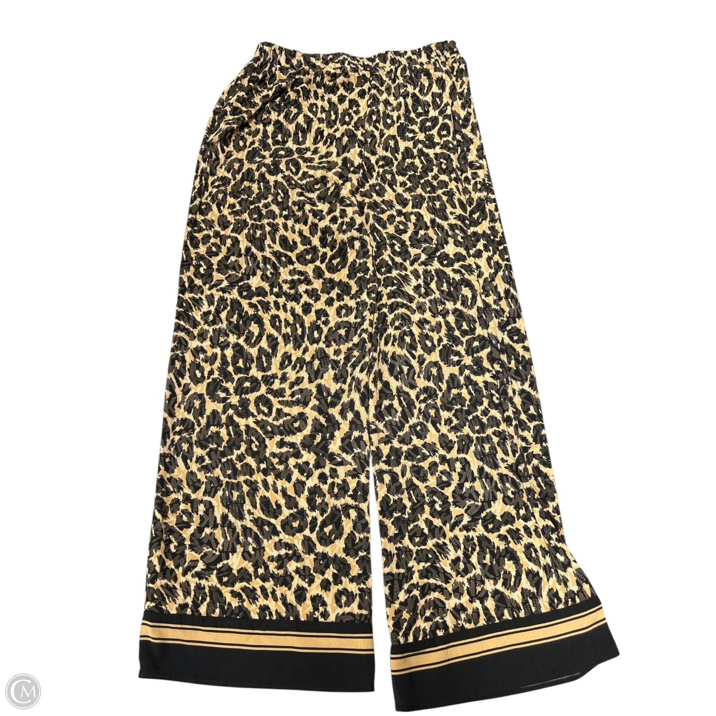 Pants Wide Leg By Michael By Michael Kors In Animal Print, Size: M