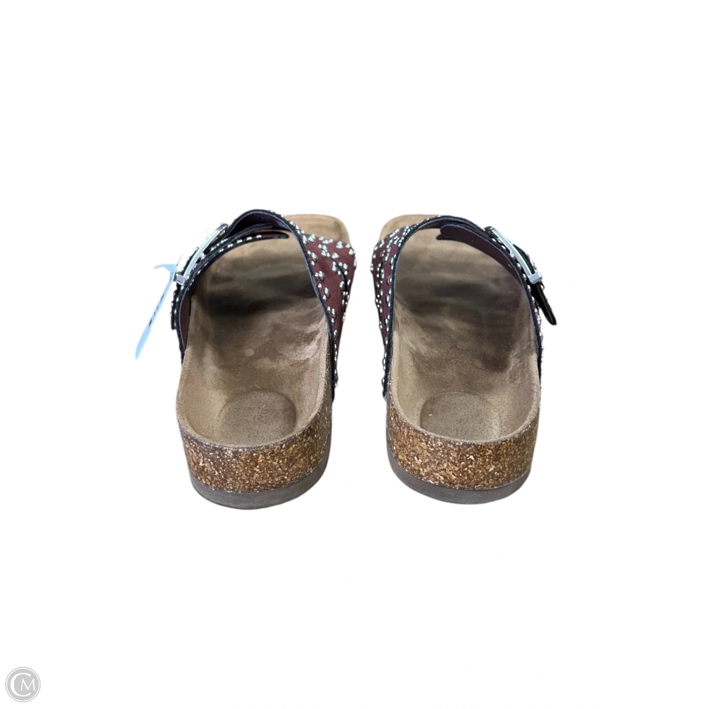 Sandals Flats By Time And Tru In Brown, Size: 10