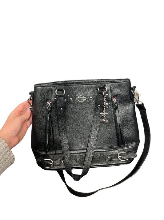 Handbag Leather By Harley Davidson  Size: Large