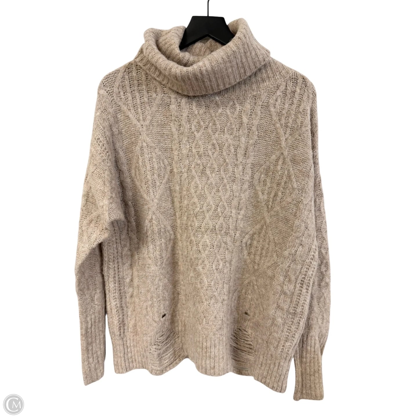 Sweater By Olivaceous In Tan, Size: M