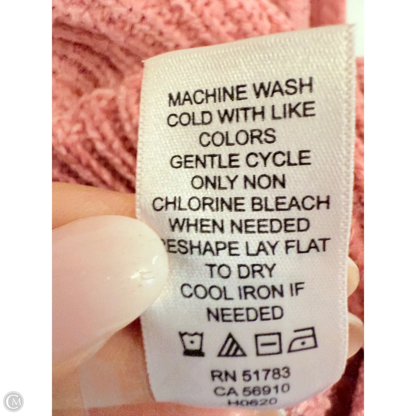 Sweater By Maurices In Pink, Size: Xs