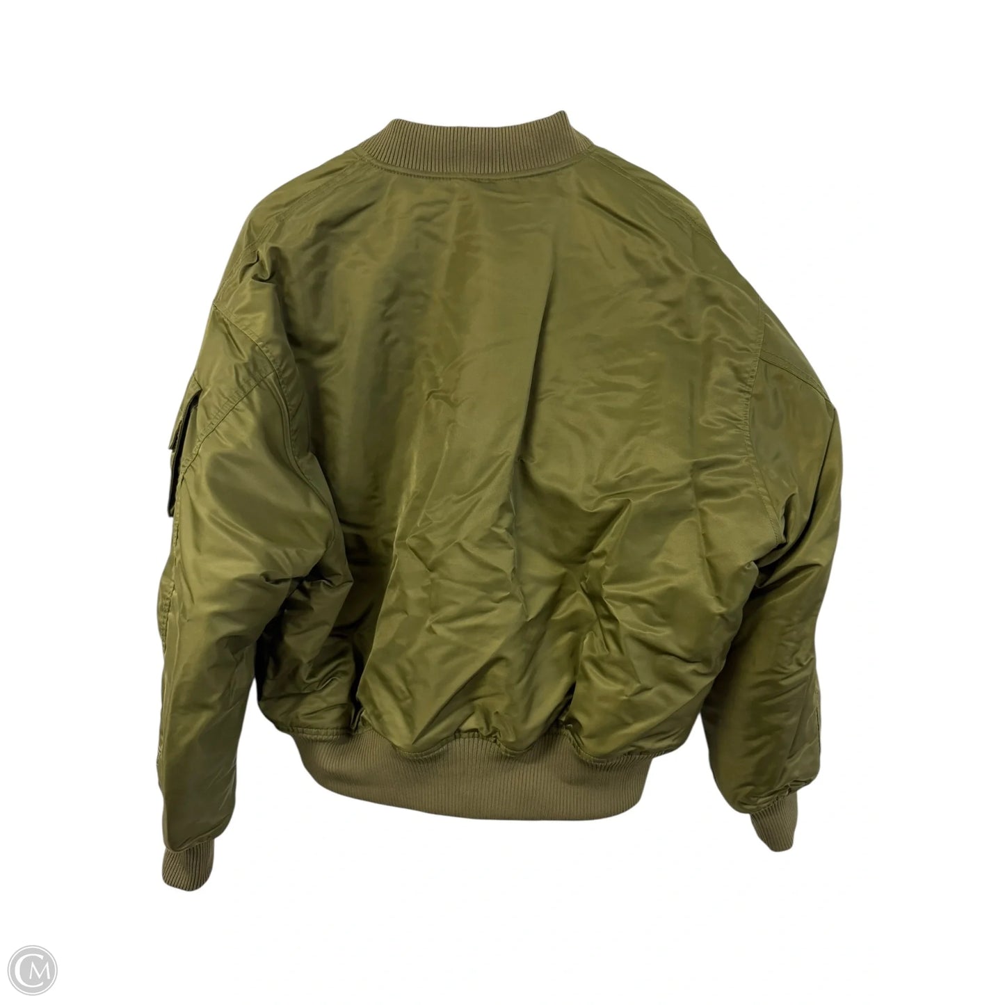 Jacket Puffer & Quilted By Fabletics In Green, Size: S