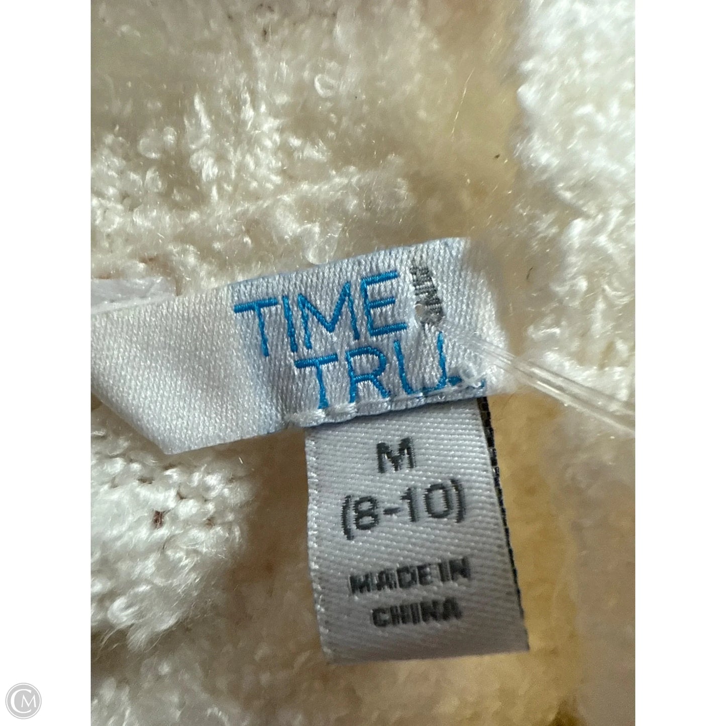 Sweater By Time And Tru In Ivory, Size: M