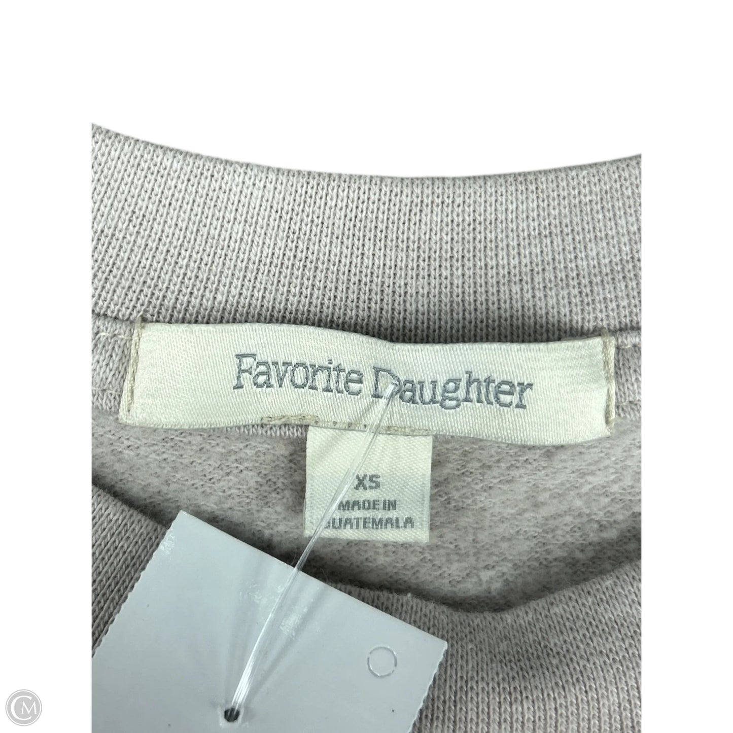 Sweatshirt Crewneck By Cmb In Cream, Size: Xs