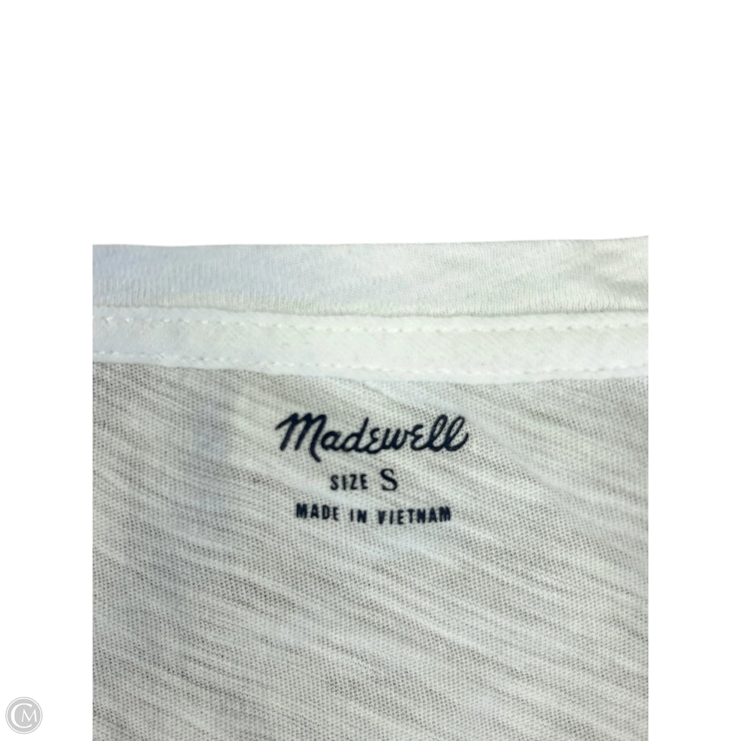 Top Sleeveless Basic By Madewell In White, Size: S