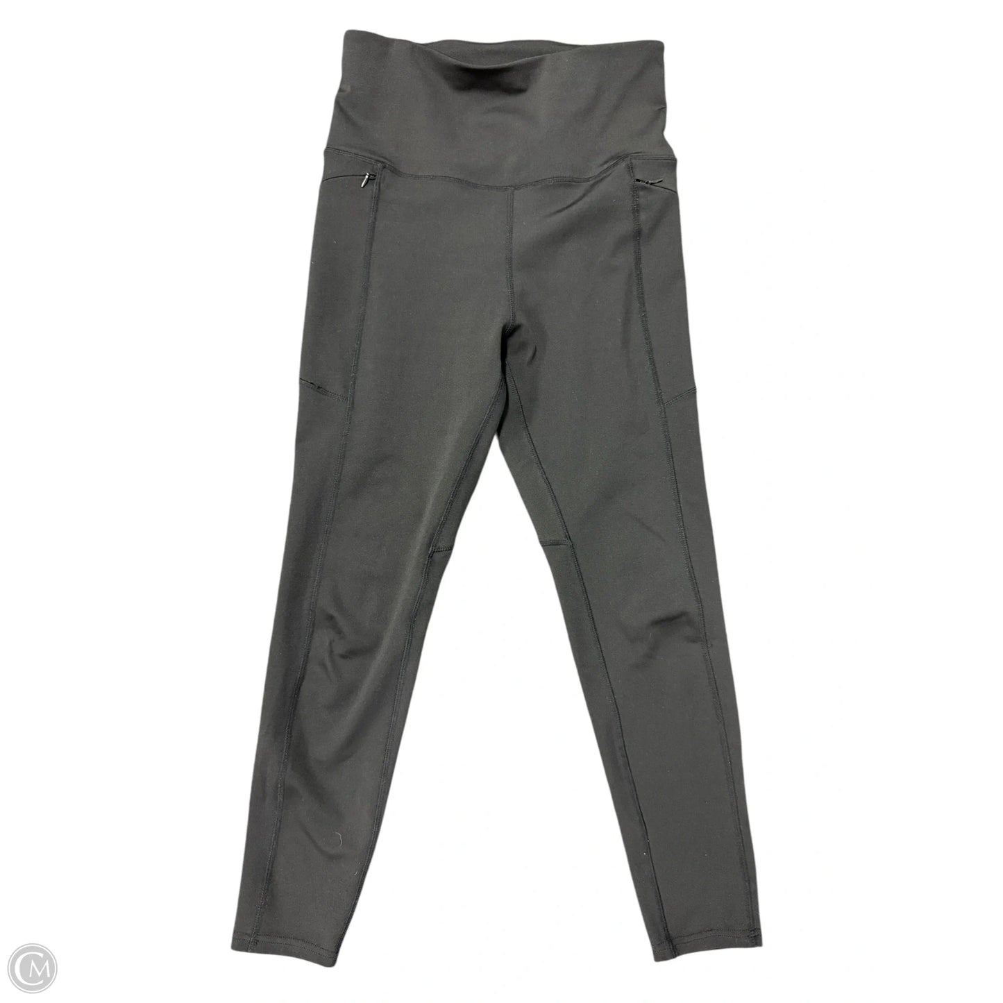 Athletic Leggings By Nicole By Nicole Miller In Black, Size: L